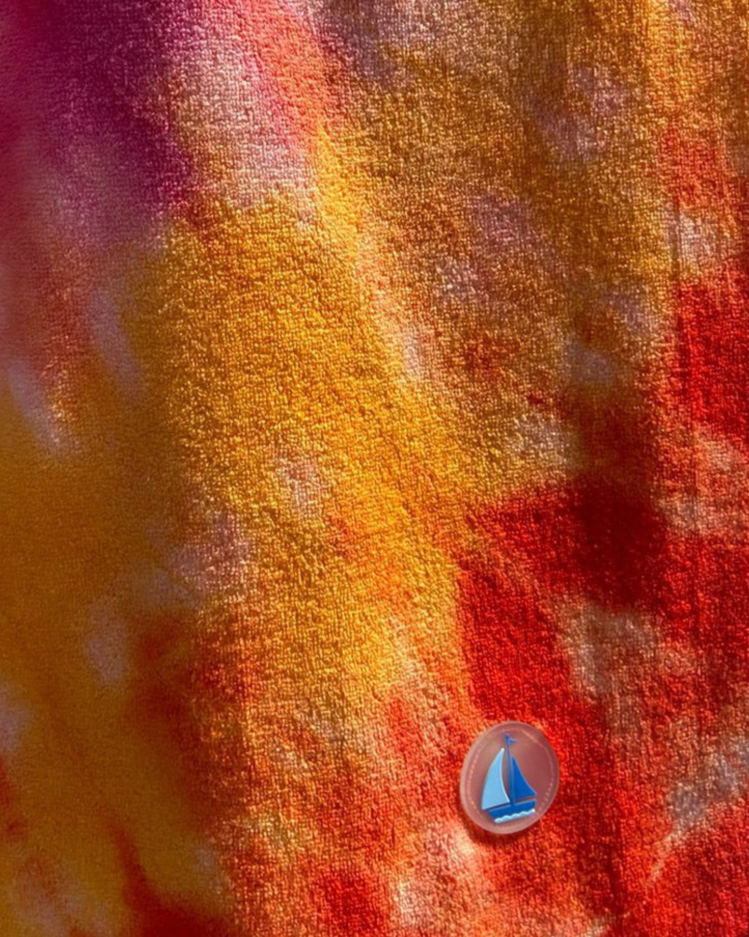 Tie dye Beach Towel