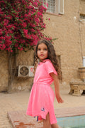 Pink beach dress