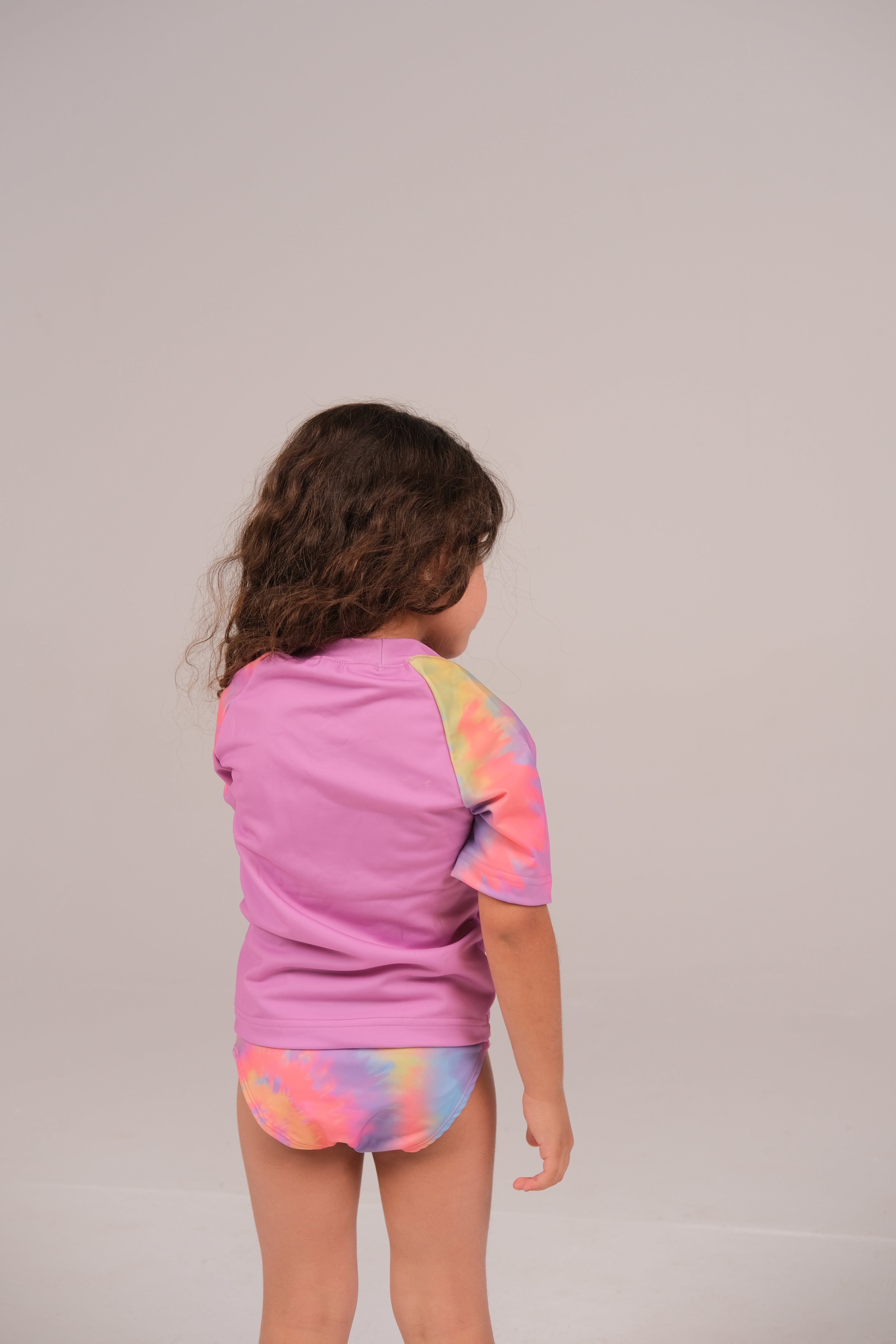 Tie dye Sun safe swim set