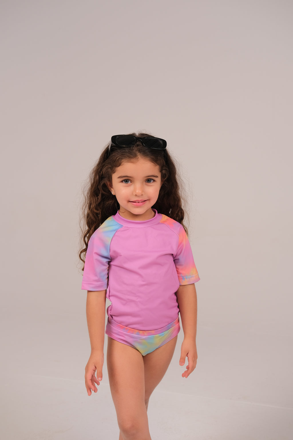 Tie dye Sun safe swim set