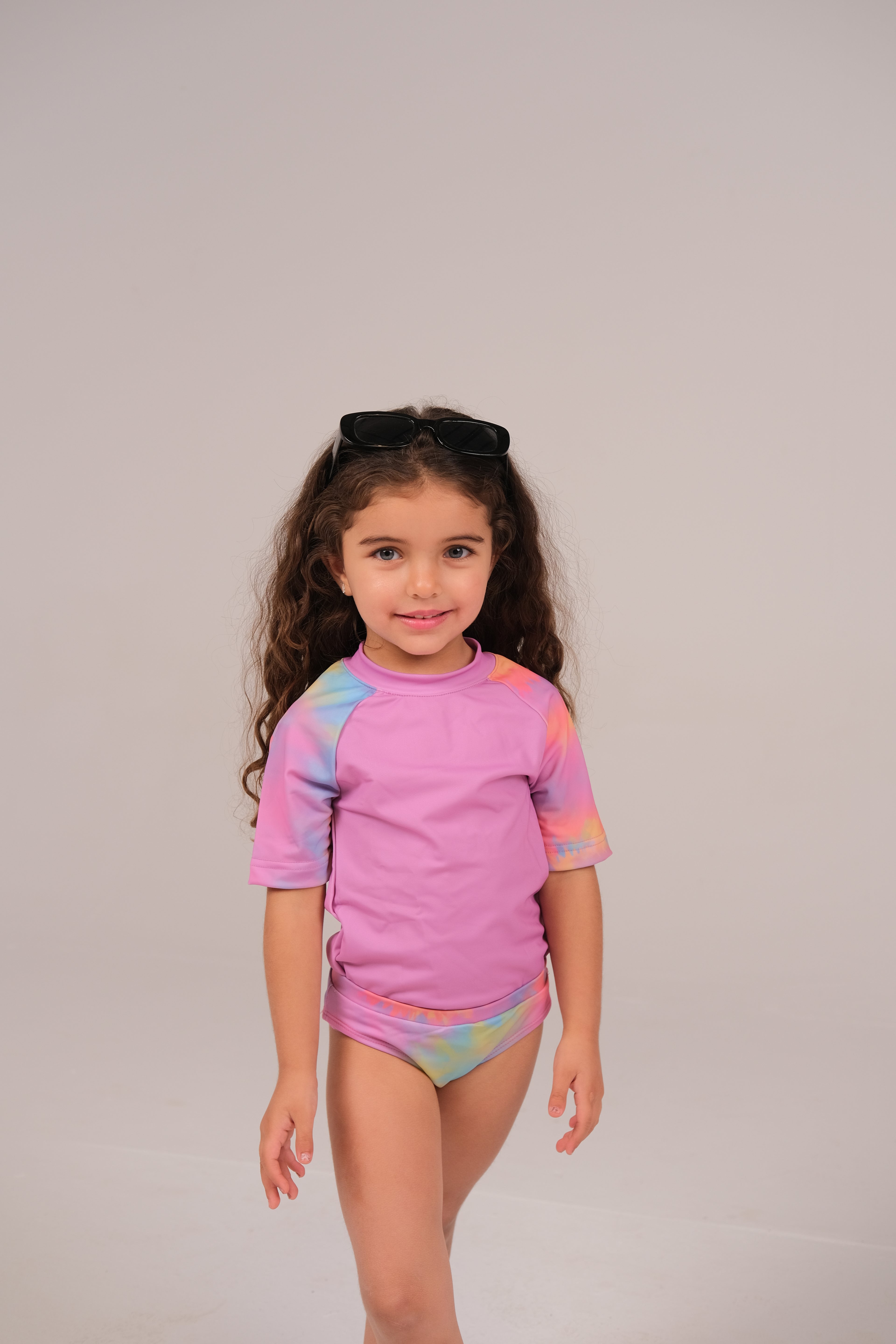 Tie dye Sun safe swim set