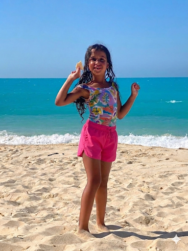 Pink Swim shorts