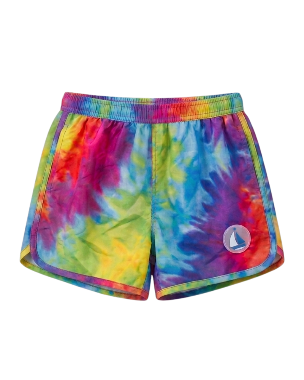 Tie dye swim shorts